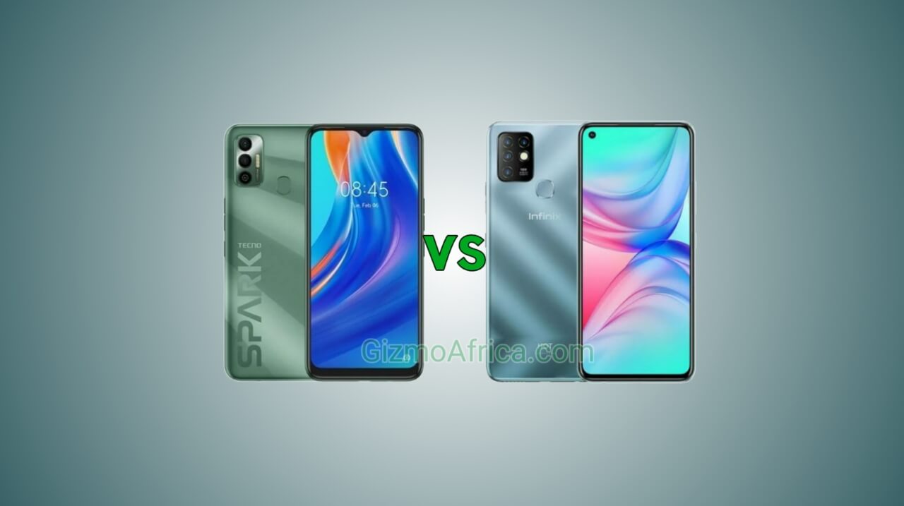 infinix hot 10 vs tecno spark 7